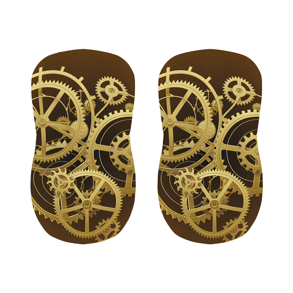 Steampunk Cogwheels Print Bar Stool Covers