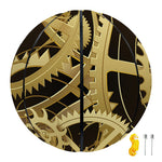 Steampunk Cogwheels Print Basketball