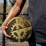 Steampunk Cogwheels Print Basketball