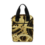 Steampunk Cogwheels Print Bible Tote Bag