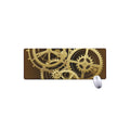 Steampunk Cogwheels Print Extended Mouse Pad