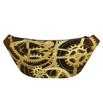 Steampunk Cogwheels Print Fanny Pack