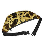 Steampunk Cogwheels Print Fanny Pack