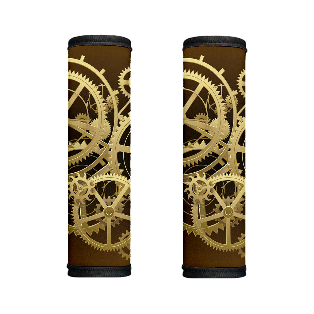Steampunk Cogwheels Print Handle Covers