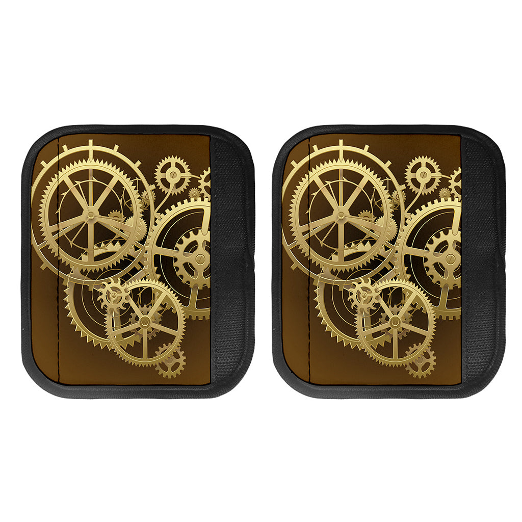 Steampunk Cogwheels Print Handle Covers