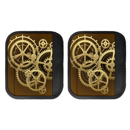 Steampunk Cogwheels Print Handle Covers