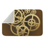 Steampunk Cogwheels Print Indoor Door Mat