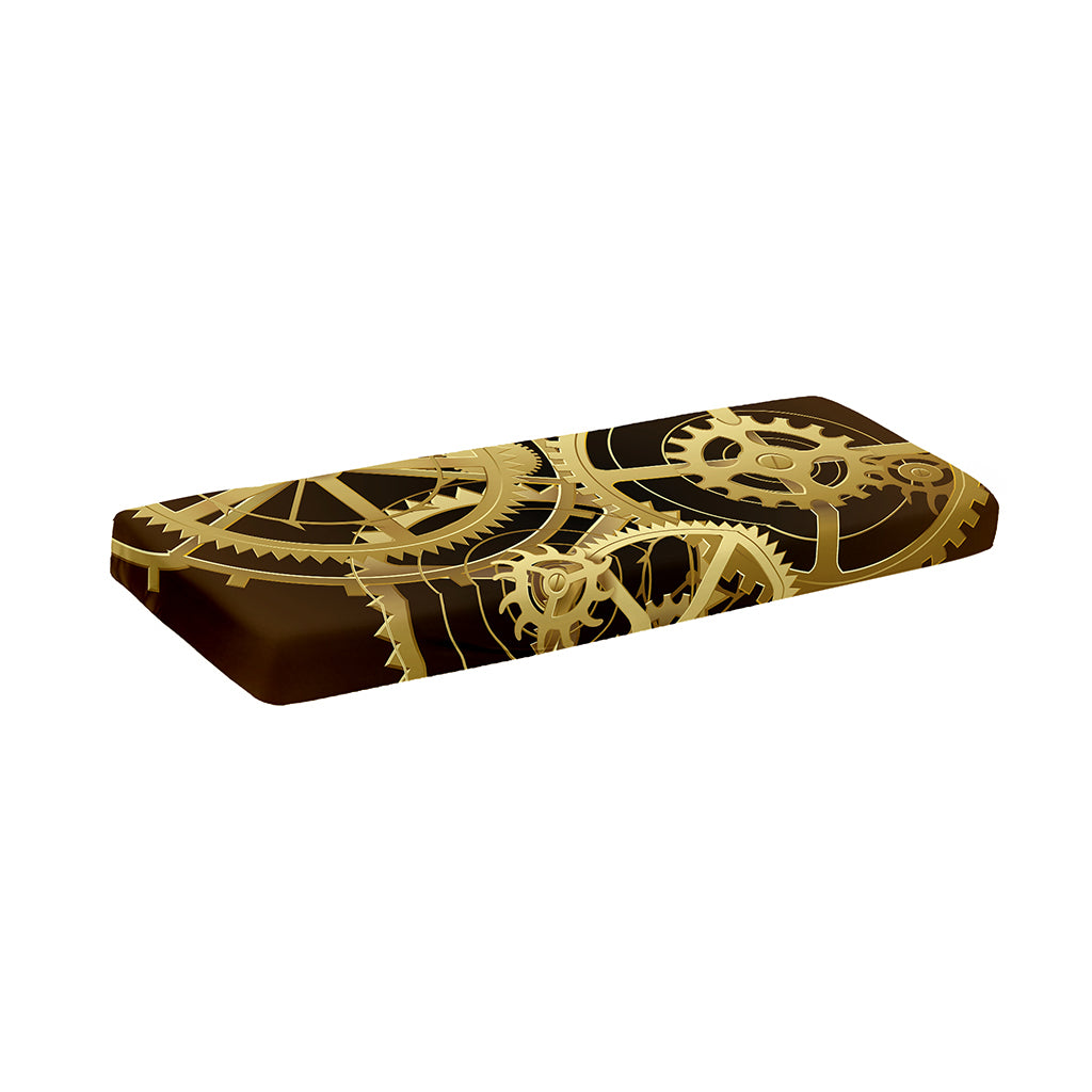 Steampunk Cogwheels Print Piano Keyboard Cover
