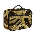 Steampunk Cogwheels Print Portable Lunch Bag