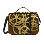 Steampunk Cogwheels Print Shoulder Strap Bible Bag