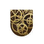 Steampunk Cogwheels Print Toilet Lid Cover