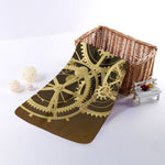 Steampunk Cogwheels Print Towel