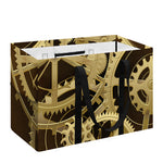 Steampunk Cogwheels Print Utility Tote Bag