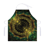 Steampunk Fractal Print Adjustable Apron