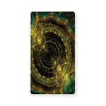 Steampunk Fractal Print Baby Crib Sheet