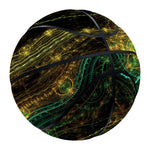 Steampunk Fractal Print Basketball