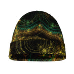 Steampunk Fractal Print Beanie