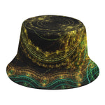 Steampunk Fractal Print Bucket Hat