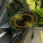 Steampunk Fractal Print Car Side Mirror Covers
