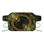 Steampunk Fractal Print Car Windshield Snow Cover
