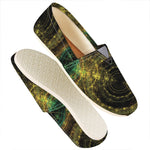 Steampunk Fractal Print Casual Shoes