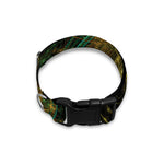 Steampunk Fractal Print Dog Collar