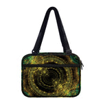 Steampunk Fractal Print Double Strap Bible Bag