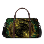 Steampunk Fractal Print Duffle Bag