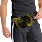 Steampunk Fractal Print Fanny Pack