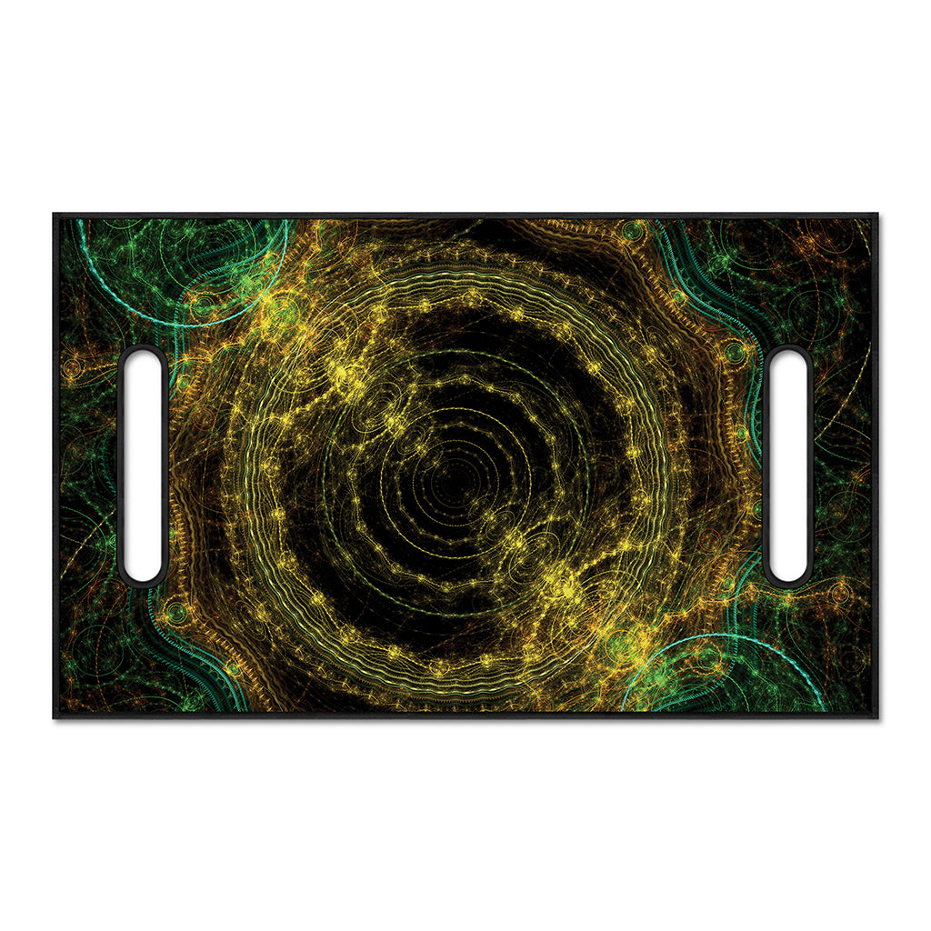 Steampunk Fractal Print Golf Cart Seat Cover