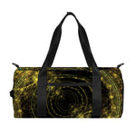 Steampunk Fractal Print Gym Bag