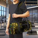 Steampunk Fractal Print Gym Bag