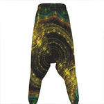 Steampunk Fractal Print Hammer Pants