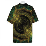 Steampunk Fractal Print Hawaiian Shirt