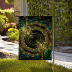 Steampunk Fractal Print House Flag