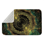 Steampunk Fractal Print Indoor Door Mat
