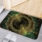 Steampunk Fractal Print Indoor Door Mat