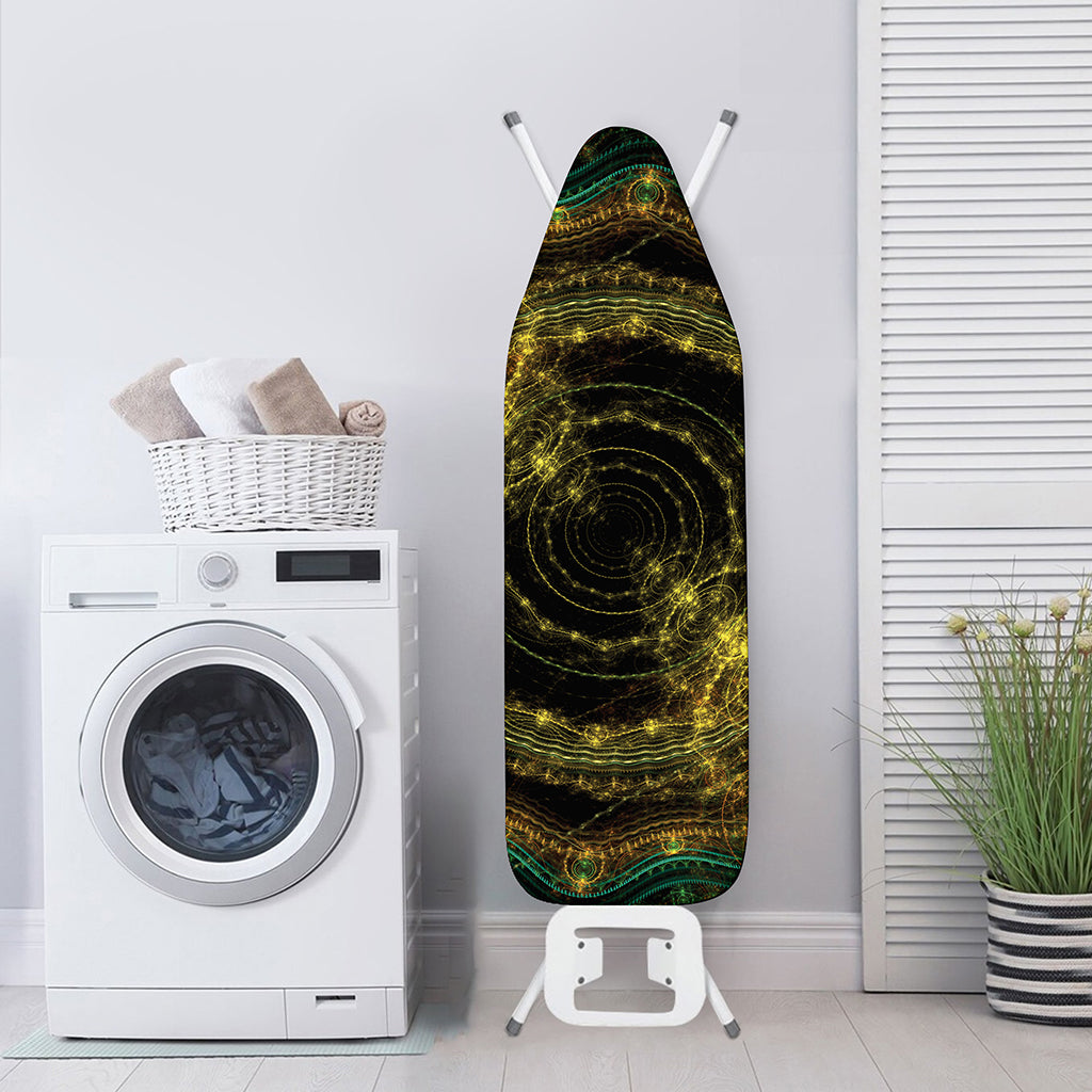 Steampunk Fractal Print Ironing Board Cover