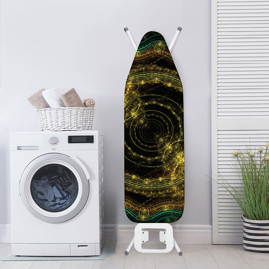Steampunk Fractal Print Ironing Board Cover