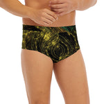 Steampunk Fractal Print Men's Briefs