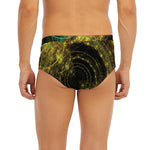 Steampunk Fractal Print Men's Briefs