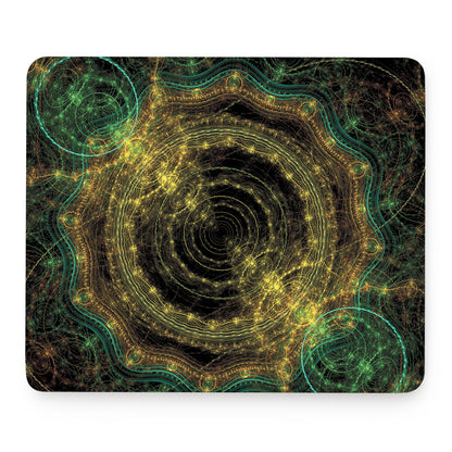 Steampunk Fractal Print Mouse Pad