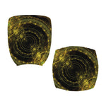 Steampunk Fractal Print Office Chair Cover