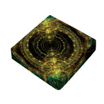 Steampunk Fractal Print Outdoor Seat Cushion Cover