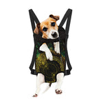 Steampunk Fractal Print Pet Carrier Backpack