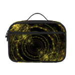 Steampunk Fractal Print Portable Lunch Bag