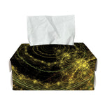 Steampunk Fractal Print Rectangle Tissue Box Cover