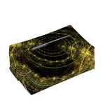 Steampunk Fractal Print Rectangle Tissue Box Cover