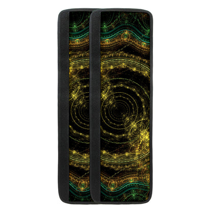 Steampunk Fractal Print Refrigerator Handle Covers