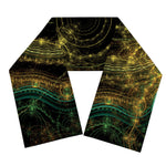 Steampunk Fractal Print Scarf